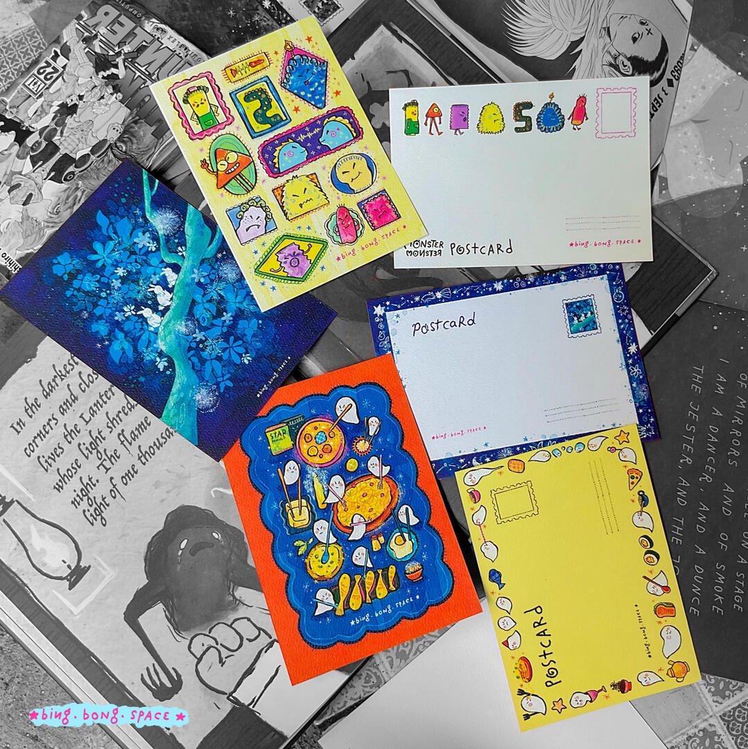 postcard series