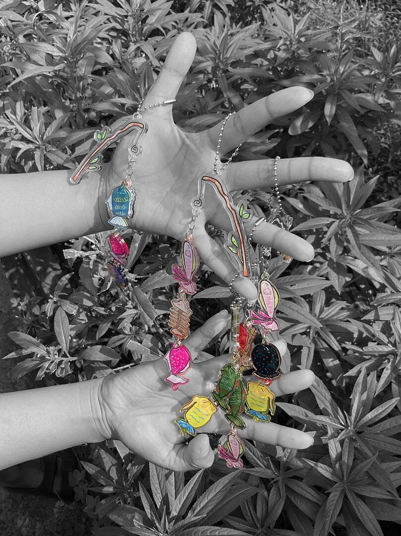 gacha keychain - let's fishing!